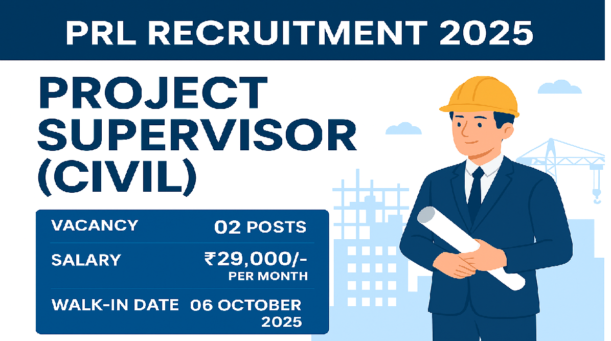 PRL Recruitment 2025