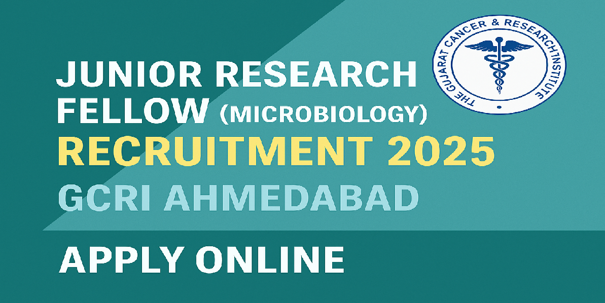 Junior Research Fellow Microbiology Recruitment 2025