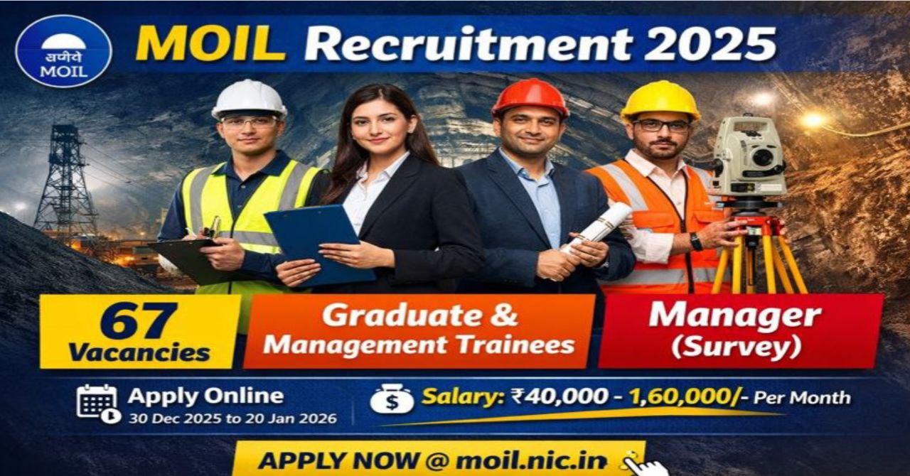 MOIL Recruitment 2025