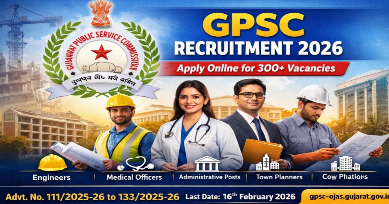 GPSC Recruitment 2026