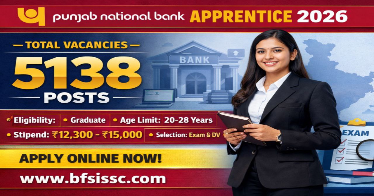 PNB Apprentice Recruitment 2026