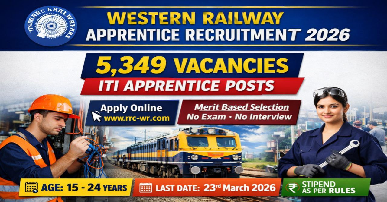 Western Railway Apprentice Recruitment